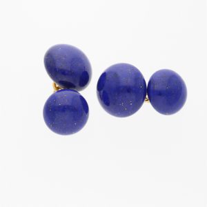 GEMELLI IN ORO GIALLO E LAPIS