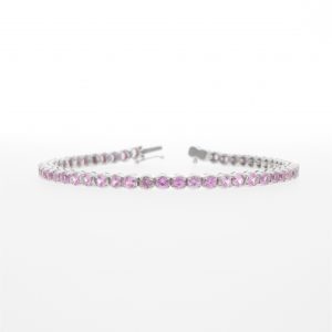 TENNIS 5.50 CT ZAFFIRI ROSA