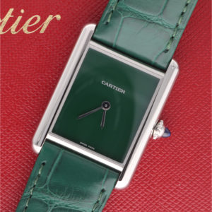 CARTIER TANK MUST STEEL