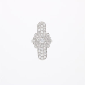 ANELLO CON PAVÈ DI DIAMANTI