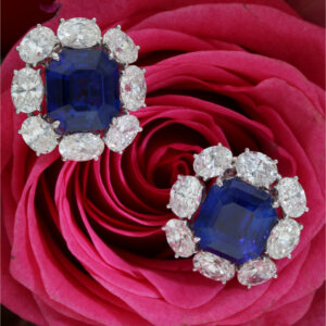ORECCHINI ZAFFIRI ROYAL BLUE