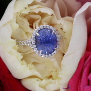 ANELLO ZAFFIRO 6.25 CT
