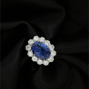 ANELLO CON ZAFFIRO ROYAL BLUE