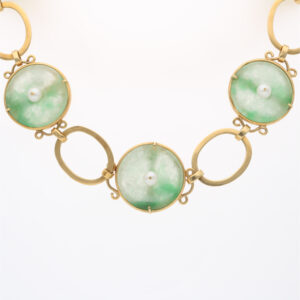 COLLANA CON GIADA