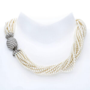 COLLANA CON PERLINE